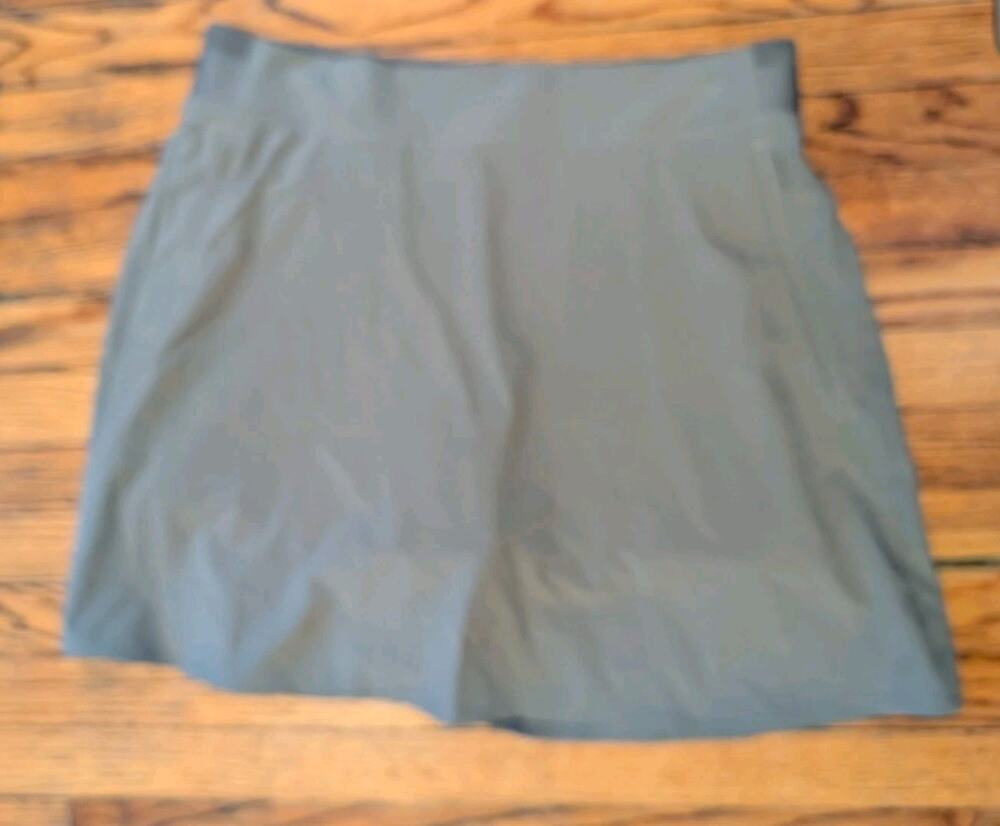 Athleta All Day Skort 10 Beige Active Golf Tennis Travel Pickleball